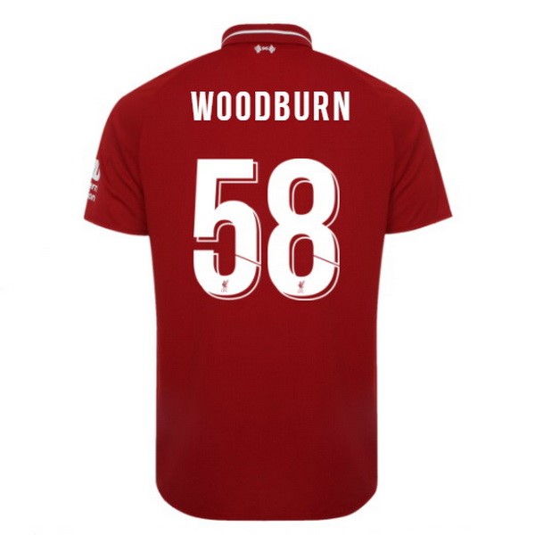 Liverpool Trikot Heim Woodburn 2018-19 Rote Fussballtrikots Günstig